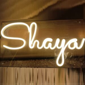 Personalized LED Neon Wall Decor | Vibrant Light Sign for Weddings & Events