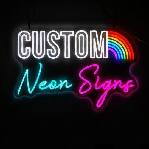 Neon Birthday Party Sign - Colorful LED Wall Decor (1 Letter)
