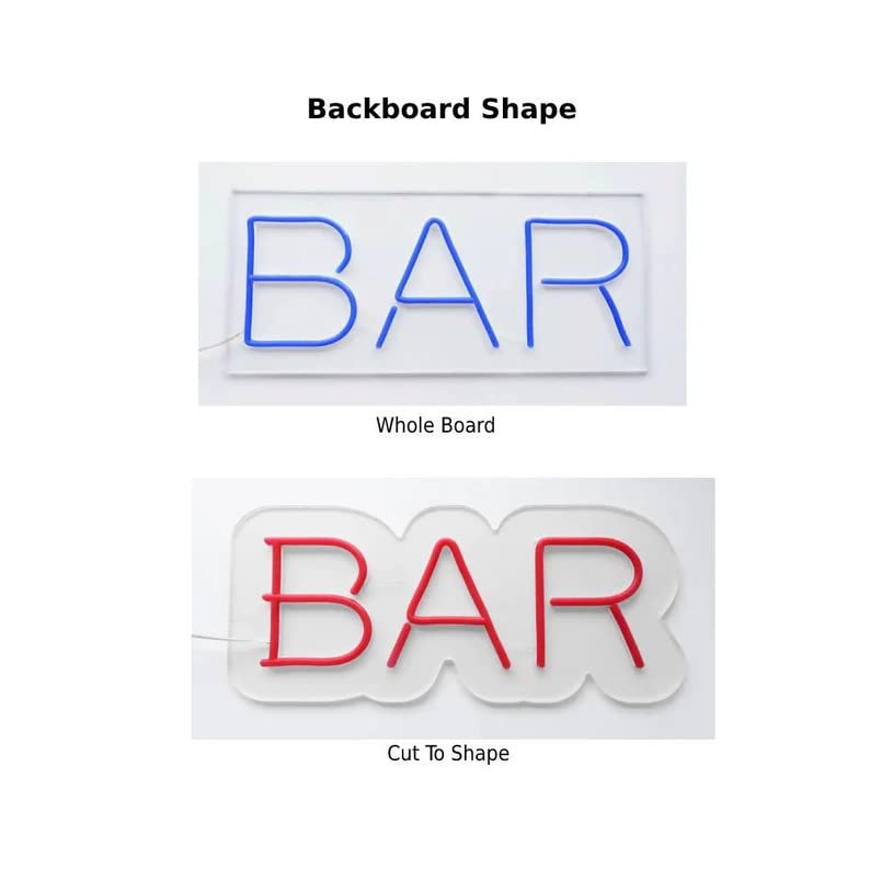 Custom LED Neon Sign - Personalized Light for Home Decor, Parties, and Events (1 Letter, 6x6 inches)