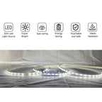 75m Waterproof LED Strip Light for Home Decor | False Ceiling, Diwali & Christmas Light | Indoor/Outdoor Use, White