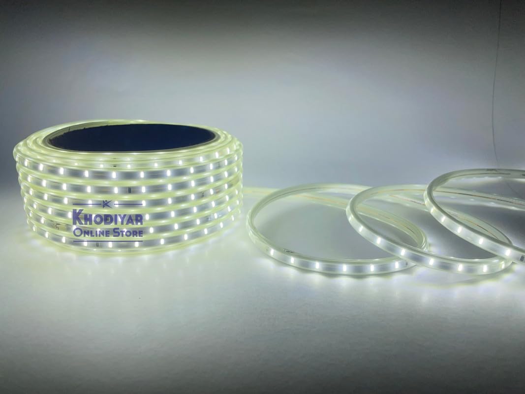 75m Waterproof LED Strip Light for Home Decor | False Ceiling, Diwali & Christmas Light | Indoor/Outdoor Use, White