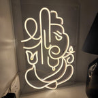Neon LED Glass Tube Light Sign (17x10 inch)