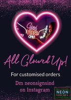 18X24 Inches Ganesh Ji Neon LED Light - Decorative Glass Tube Sign for Living Room, Bedroom, Party, Restaurant