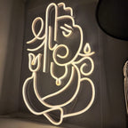 Neon LED Glass Tube Light Sign (17x10 inch)