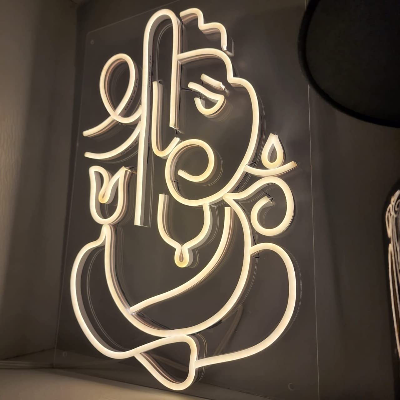 Neon LED Glass Tube Light Sign (17x10 inch)