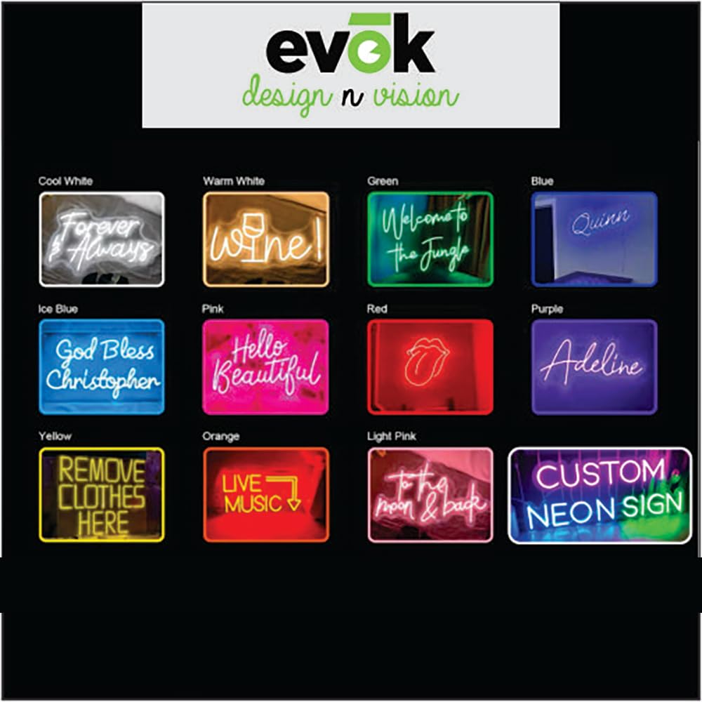 Neon Birthday Party Sign - Colorful LED Wall Decor (1 Letter)