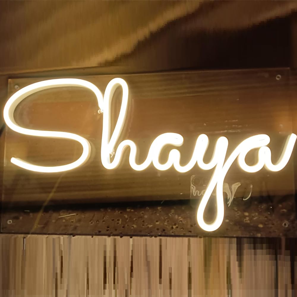 Personalized LED Neon Wall Decor | Vibrant Light Sign for Weddings & Events