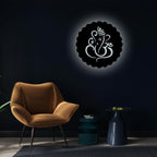 Neon LED Wall Decor, MDF Wood Backlit Art, For Multiple Rooms (12x12 inches)