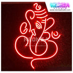 Diwali Ganesh LED Neon Sign - Home Decor Gift - Happy Diwali