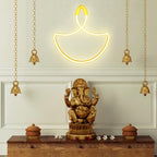 LED Neon Strip Lights - IP65 Waterproof, Warm White, Diwali Decoration, Indoor/Outdoor
