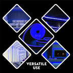 Blue Waterproof LED Neon Strip Light - 2m
