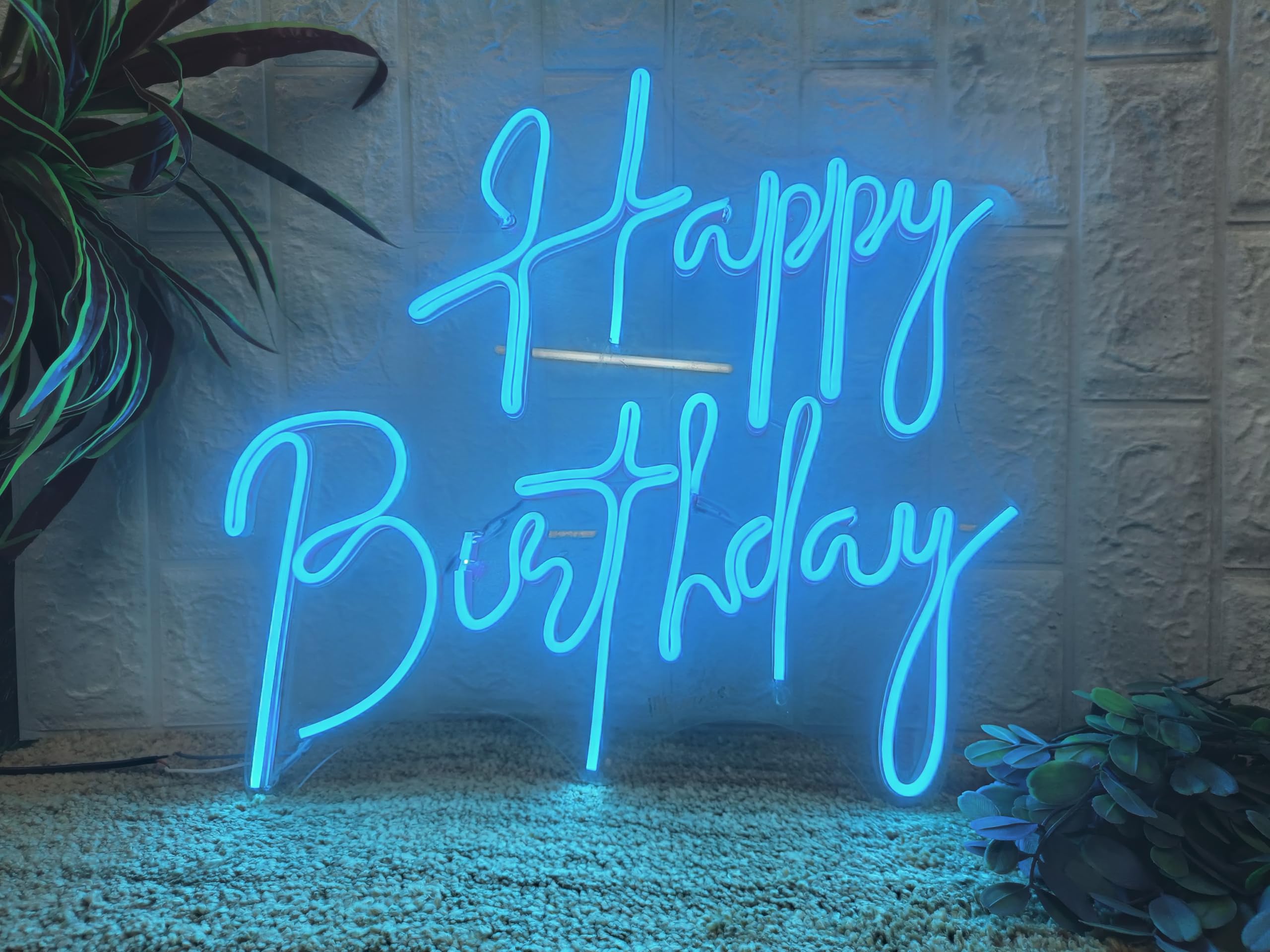 Neon LED Sign - Rectangle, Multicolor, Perfect for Bedrooms, Living Rooms, and Gaming Rooms - Ideal Birthday and Anniversary Gift