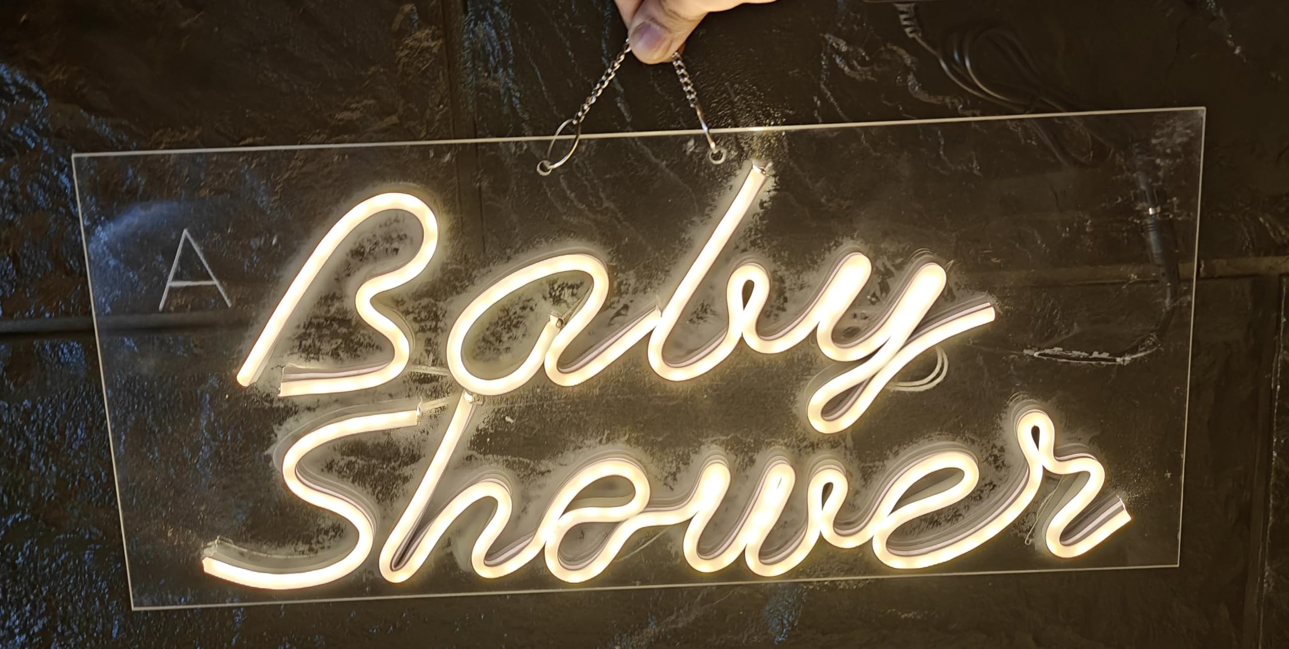 LED Baby Shower Neon Sign | Gender-Neutral | Home Decor Gift | Wall Hanging