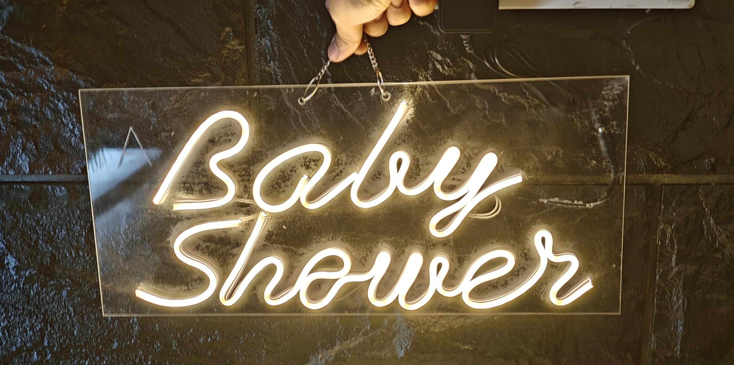 LED Baby Shower Neon Sign | Gender-Neutral | Home Decor Gift | Wall Hanging