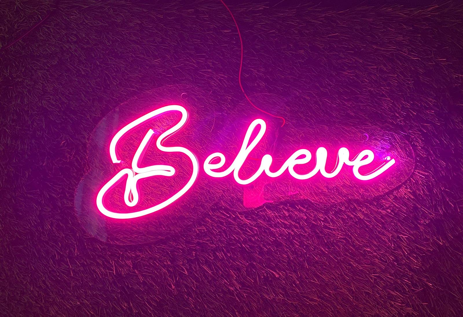 LED Love Neon Sign - Heart Shape, Multicolor, Wall Decor for Home, Wedding, Party, Bar - Valentine's Day Gift