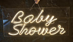 LED Baby Shower Neon Sign | Gender-Neutral | Home Decor Gift | Wall Hanging