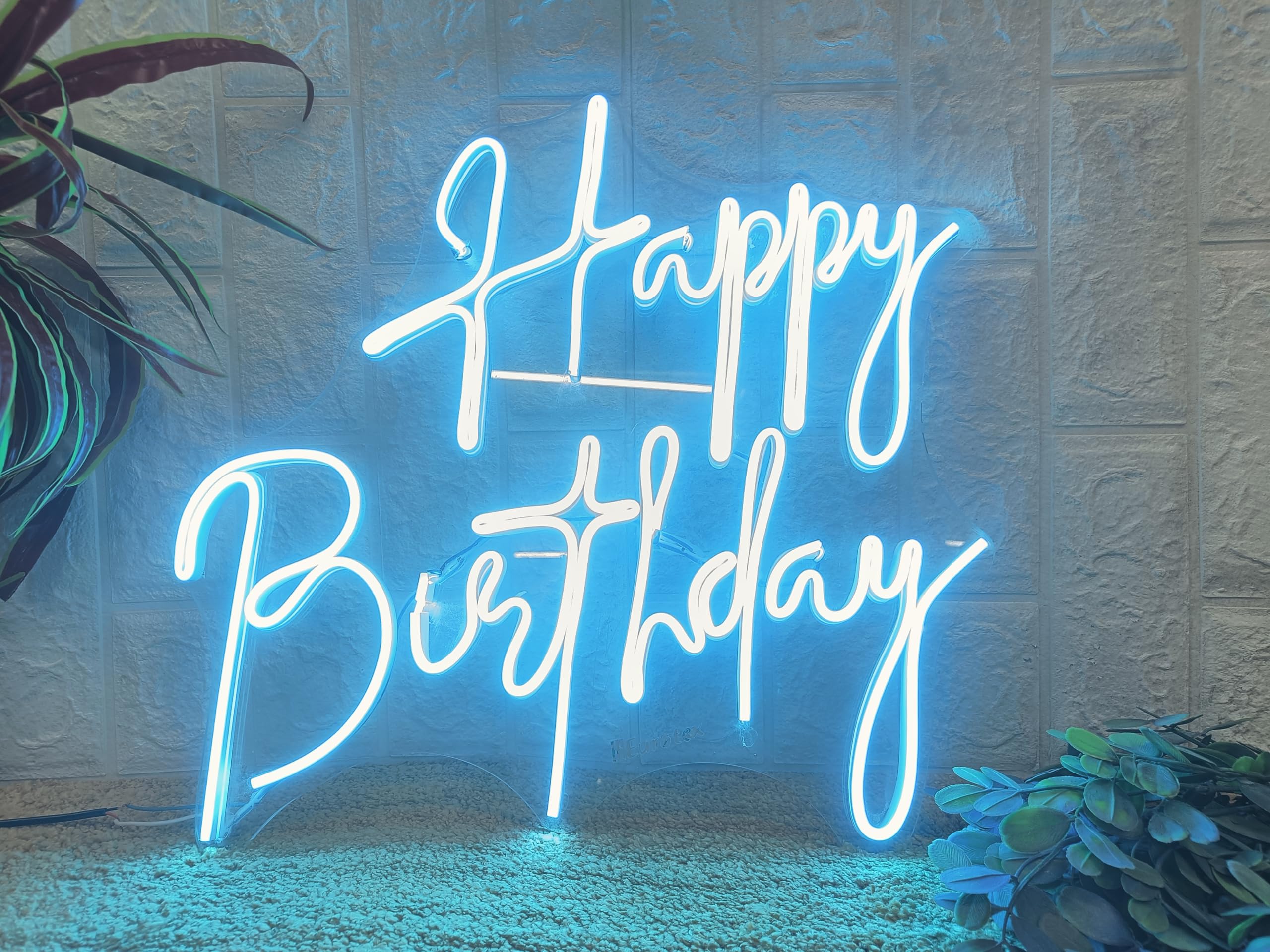 Neon LED Sign - Rectangle, Multicolor, Perfect for Bedrooms, Living Rooms, and Gaming Rooms - Ideal Birthday and Anniversary Gift
