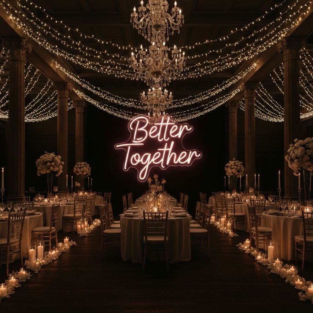 How to Choose the Perfect Neon Sign for Your Wedding in 2026
